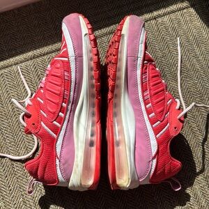 Nike Air Max 98 Women’s ‘Valentine’s Day’ Track Red Shoes Size 9